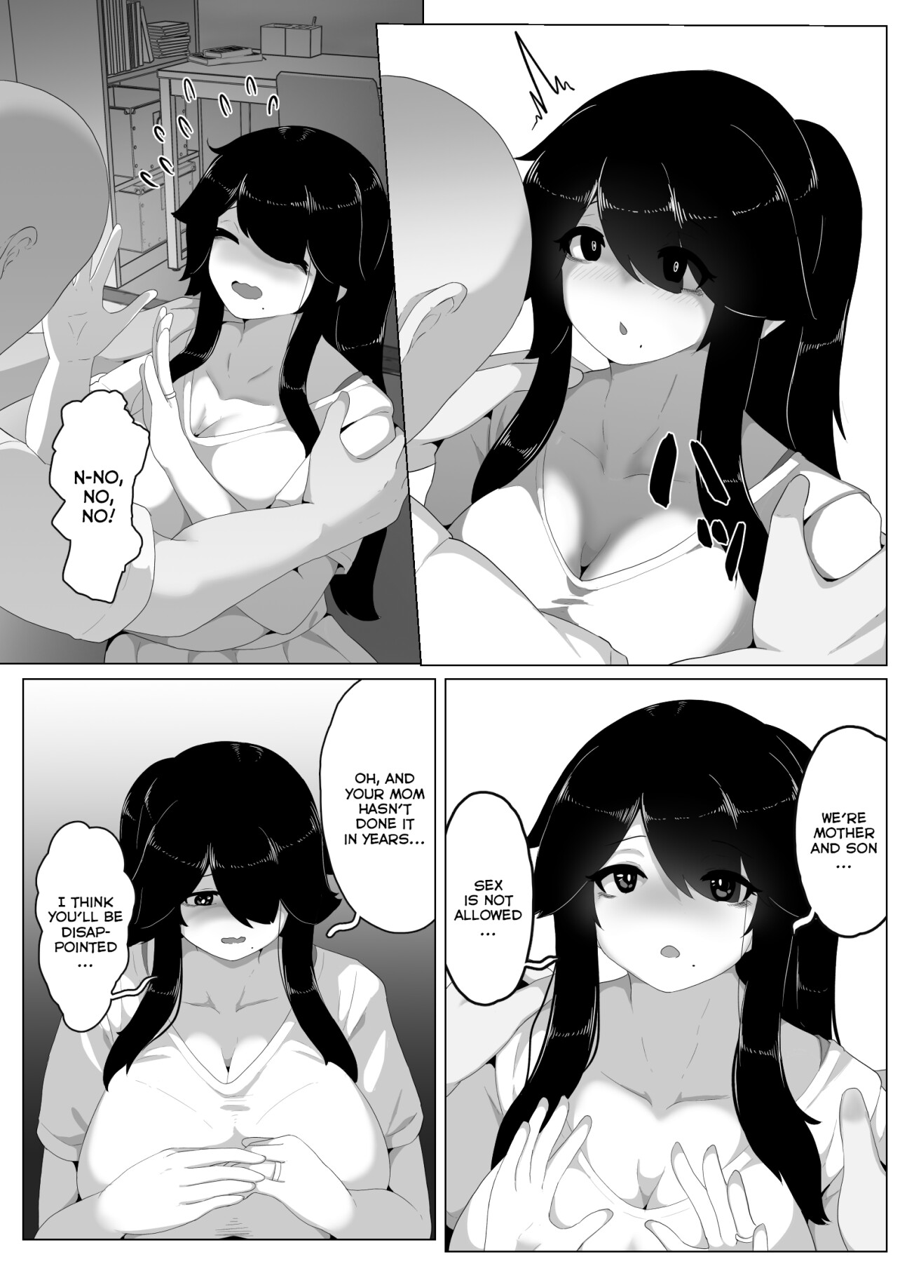 Hentai Manga Comic-Good Night, Mom I-Read-152